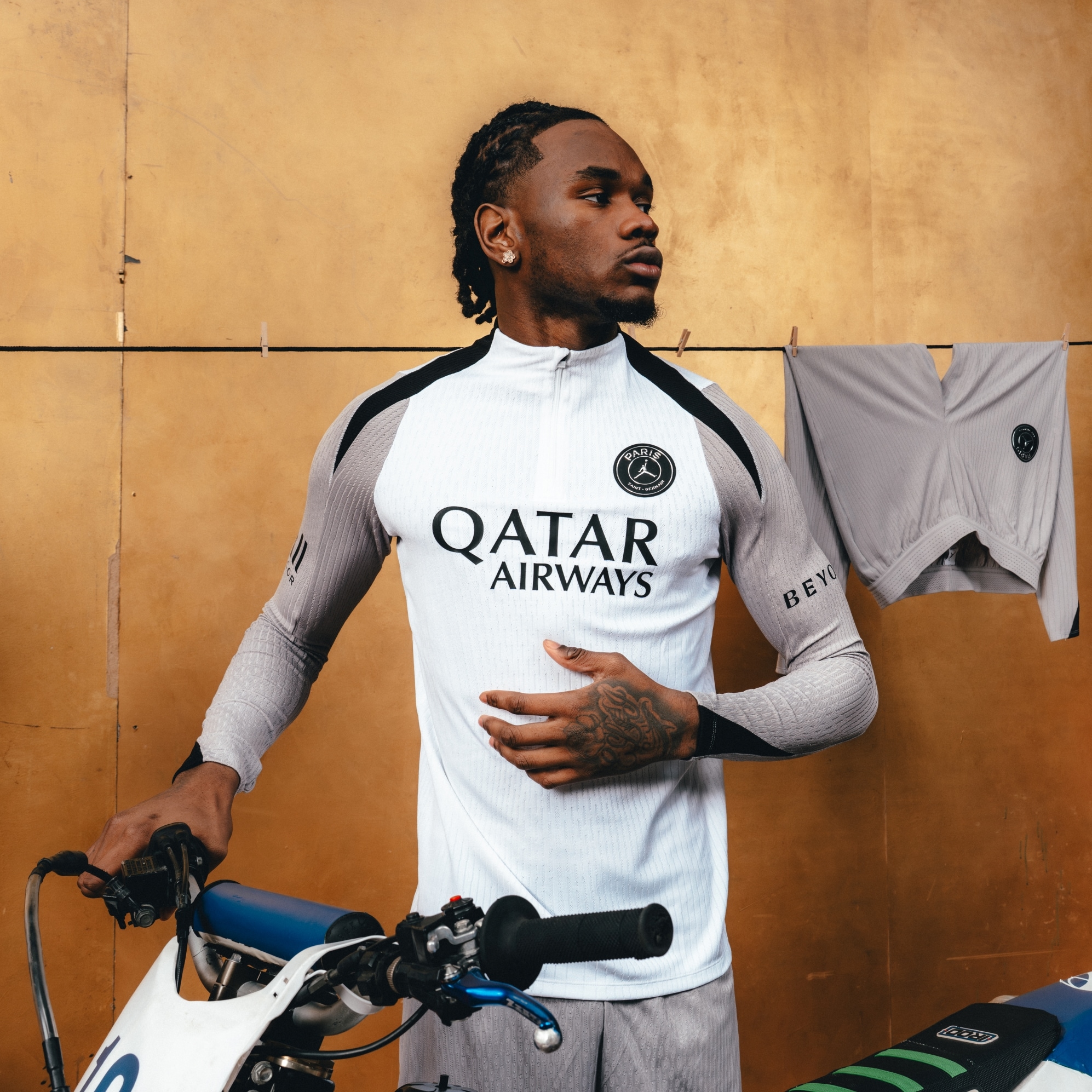 PSG Jordan Dri-FIT ADV Elite Drill トレーニングトップ - ホワイト