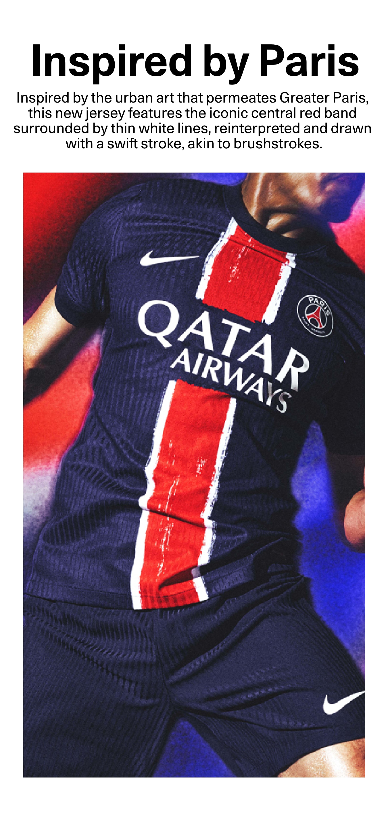 PSG Nike Home Stadium Shirt 2024-25