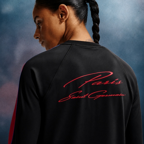 PSG ナイキ ストライクトラックスーツドリル トップ - ブラック