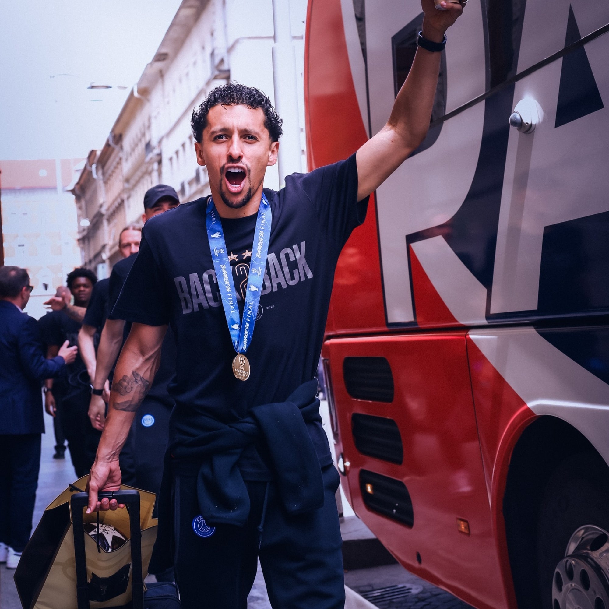PSG Nike Winners T-Shirt - Black