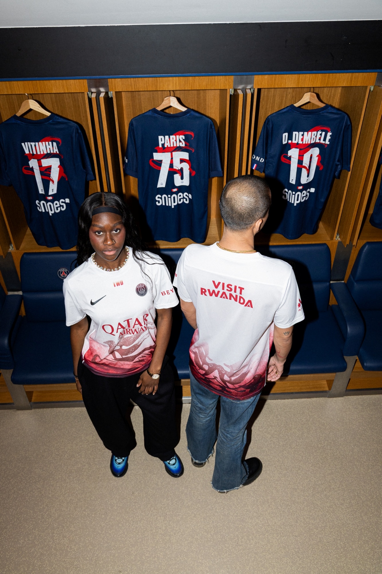 PSG Nike Home Stadium Shirt 2025-26 with O.Dembélé 10 TEAM WANG