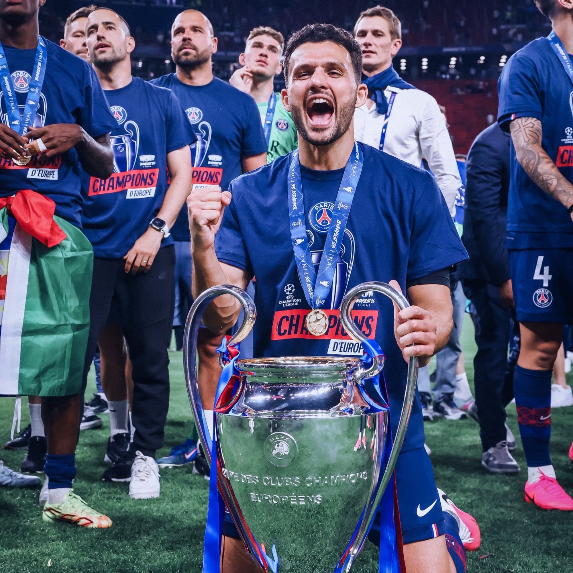 PSG UCL Champions 2026 Scarf