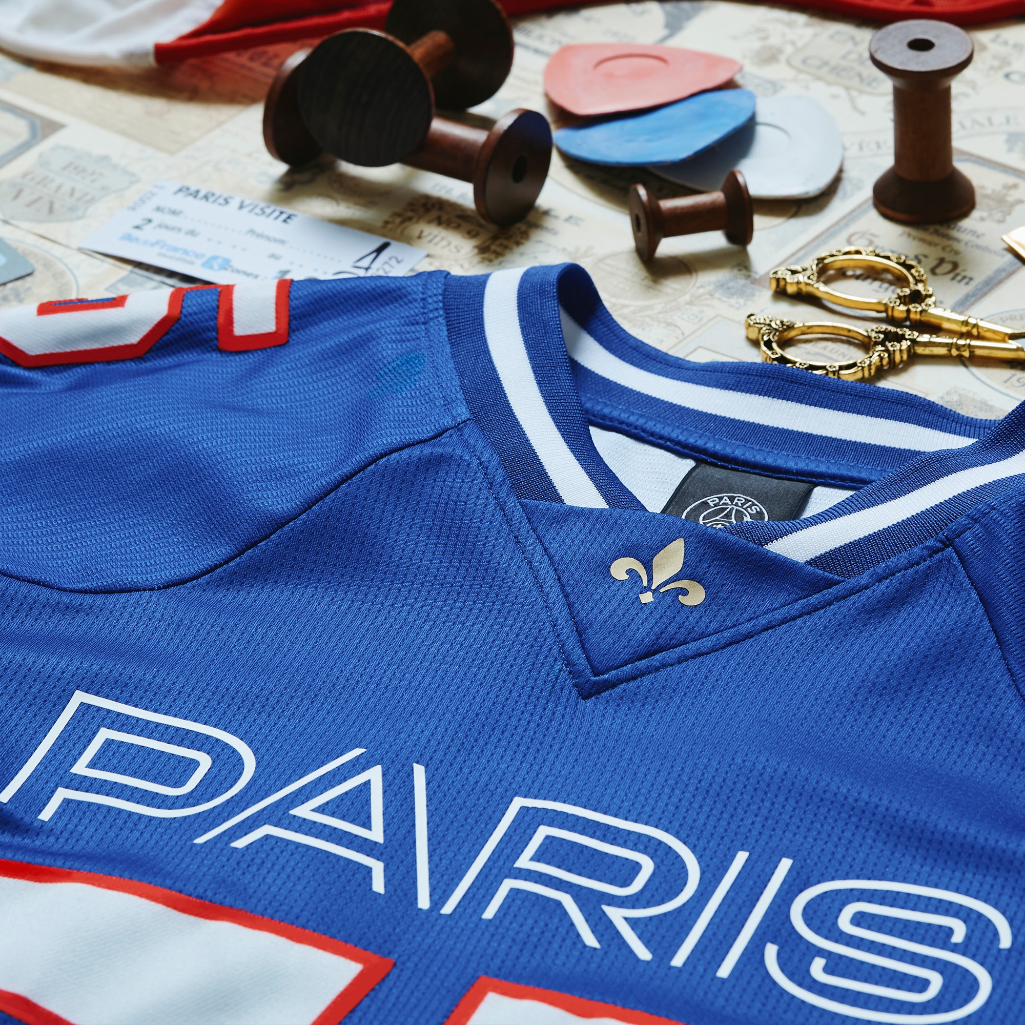 PSG Collegiate American Football Foundation Jersey - Royal – Mens