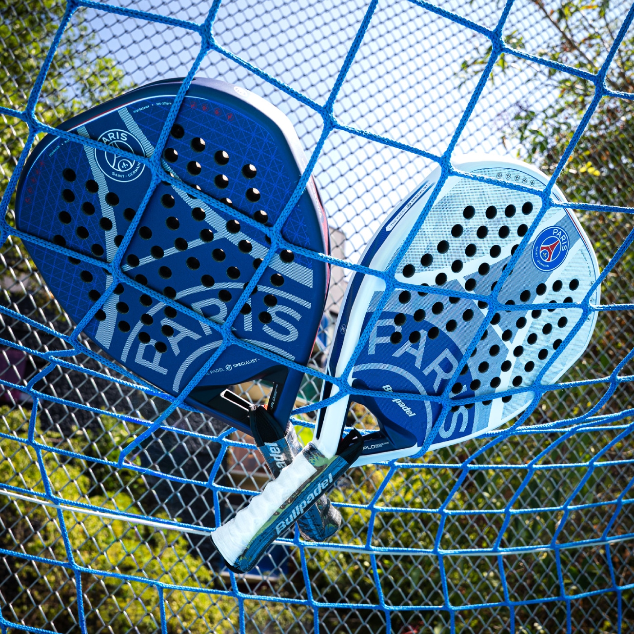 Paris Saint-Germain x Bullpadel Padel Racket - Blue